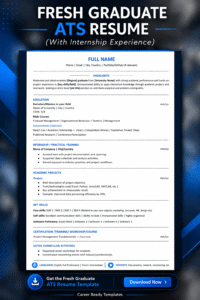 ATS Resume for freshers