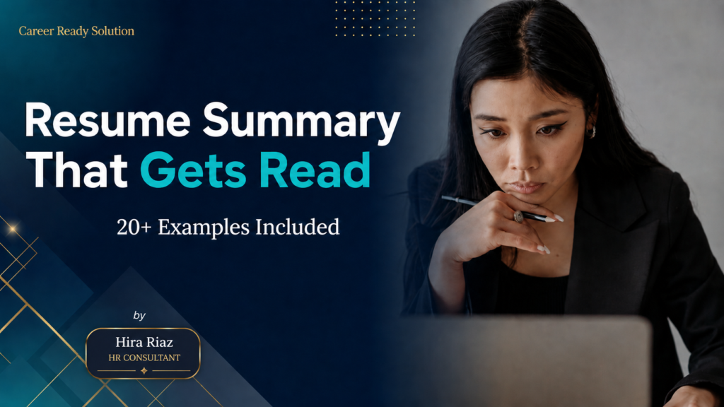 https://careerreadysolution.com/resume-summary-examples/