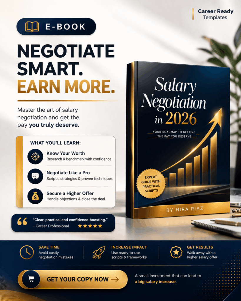 Salary Negotiation Guide by Hira Riaz (HR Consultant)